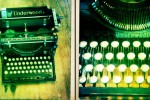 Typewriter. Underwood #5